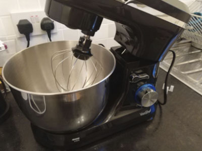 Vonshef 1000W Black Stand Mixer