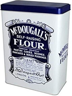Retro Style McDougall’s Flour Tin