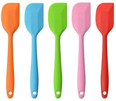 rainbow spatula set