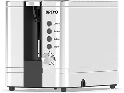 Brevo 2-Slice Extra Wide Slot Toaster