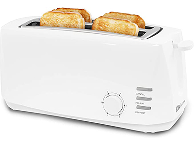 Elite Cuisine ECT-4829 Long Cool Touch Toaster
