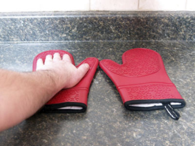 The Triumphant Chef Silicone Oven Mitts