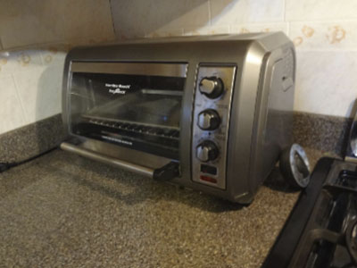 Hamliton Beach 31434 Easy Toaster Oven with Roll-Top Door