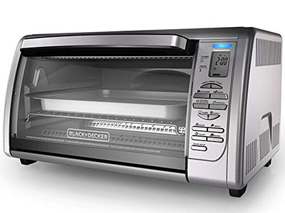 Black+Decker Stainless Steel Countertop Convection Oven